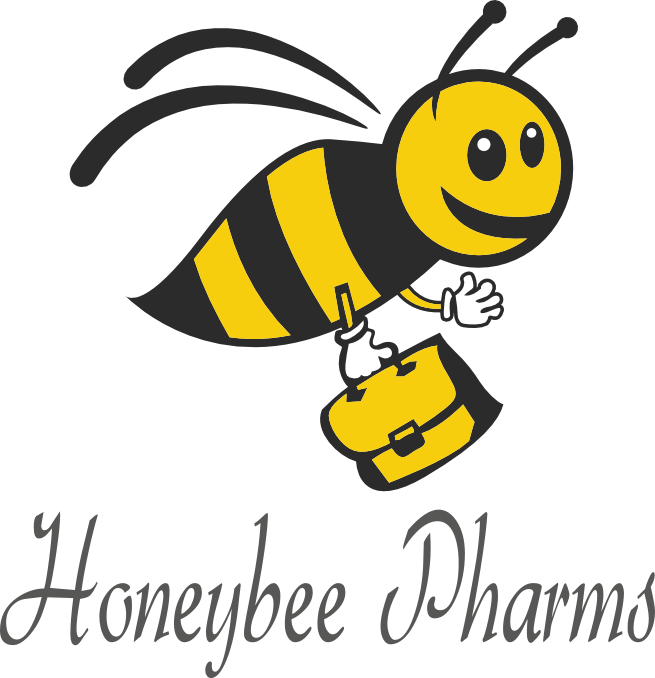 Honeybee Pharms - Bee Travel Logo (655x678)