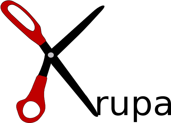 Scissor Krupa Clip Art At Clker - Clip Art (600x400)
