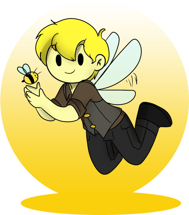 Little Honeybee Prince By Missbluebee - Cartoon (706x786)