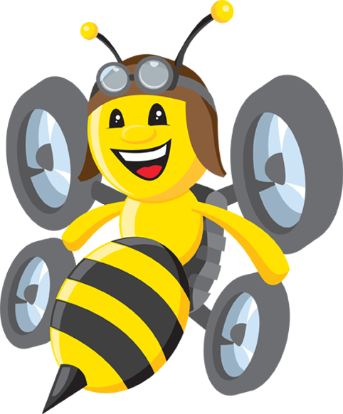 About Us - Drone Bee Clipart (482x582)