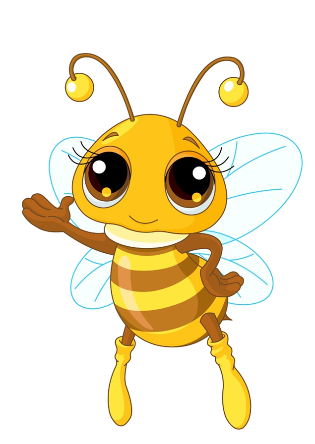 Sister Fll Teams - Cute Bee Clipart (657x895)