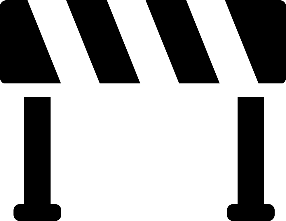 Construction Barrier Comments - Obstacles Icon Png (980x759)