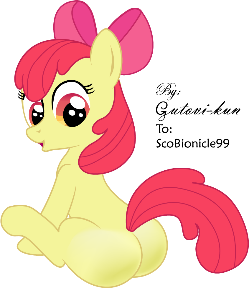 Apple Bloom, Artist - Cartoon (1024x1024)