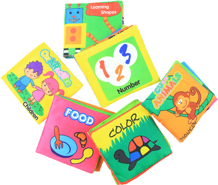 Bright Colorful Cloth Book - Book (800x800)