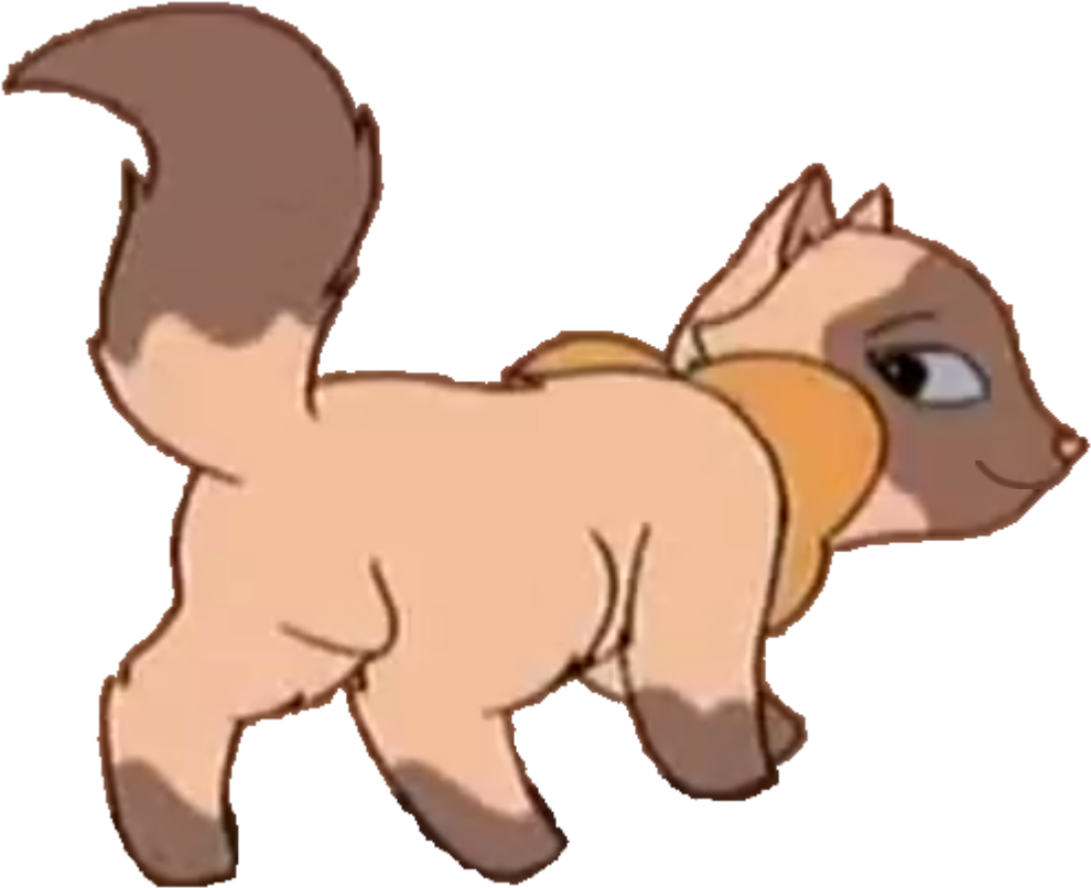 Sagwa Butt - Sagwa's Booty (1001x829)