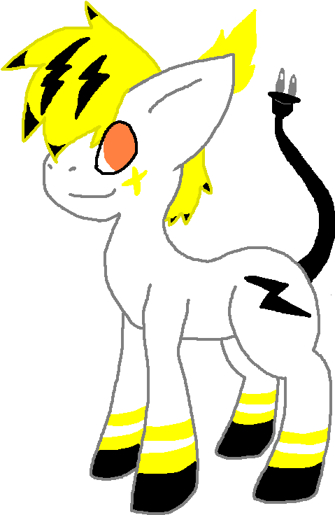 Amp As A Pony O3o By Little-painter - Cartoon (501x753)
