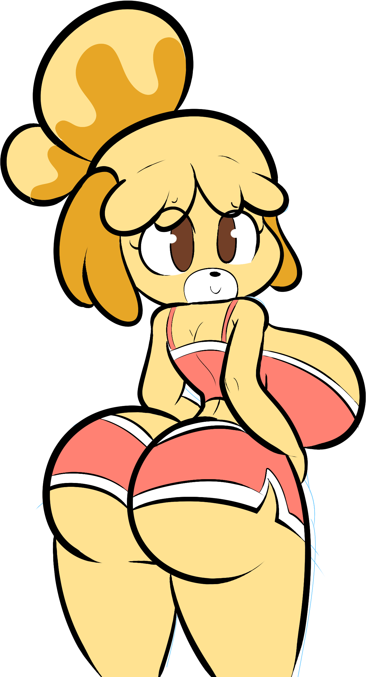 New Leaf Animal Crossing - Animal Crossing Isabelle Deviantart (1657x2419)