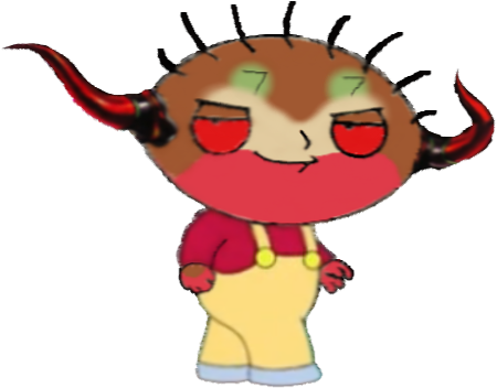 Evil Stewie Is Chaos By 4xeyes1987 - Family Guy Evil Stewie (465x374)