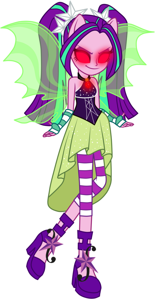 Aria Blaze, Artist - My Little Pony: Friendship Is Magic (525x1024)