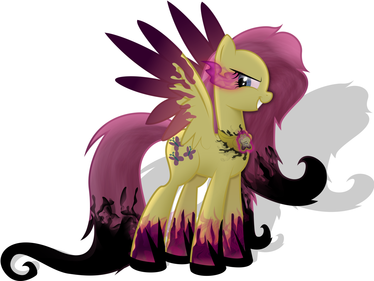 Absurd Res, Artist - Mlp Evil Fluttershy (1280x974)