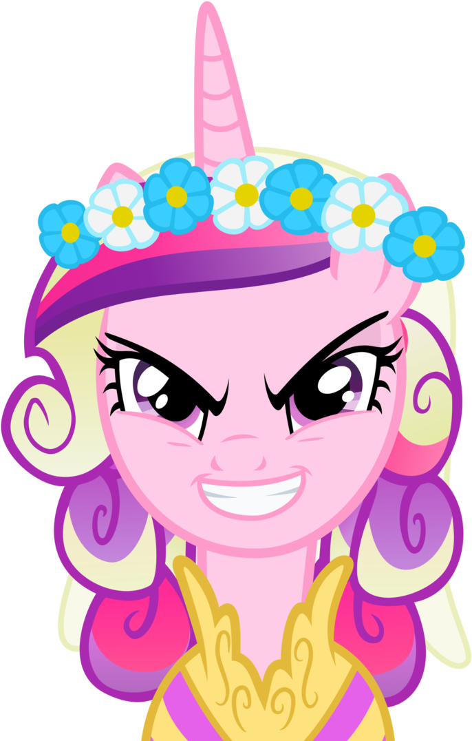 Evil Cadence Is Best Princess By The Smiling Pony - Princess Cadence Evil (734x1088)