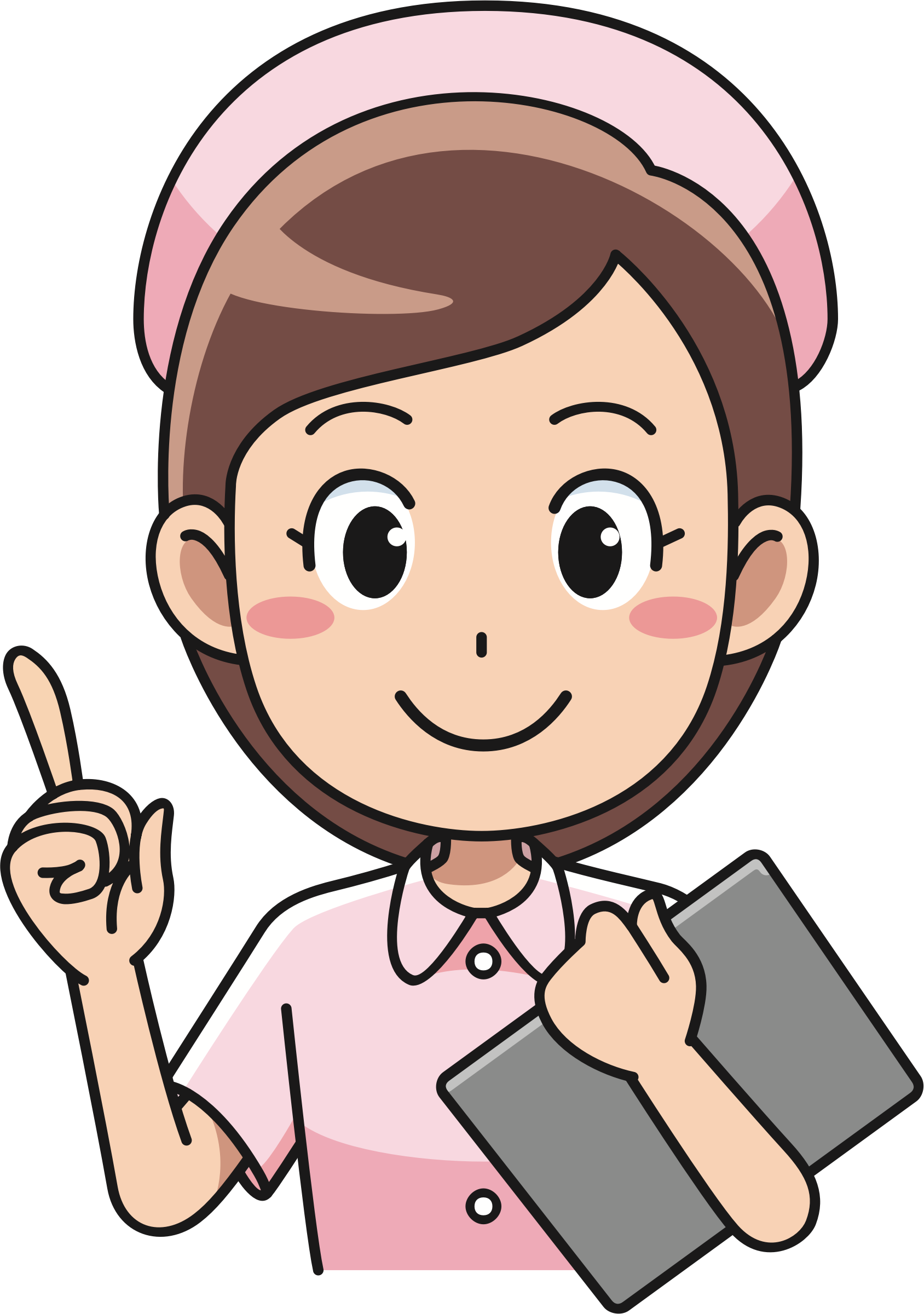 Big Image - Nurse Clipart (1688x2400)