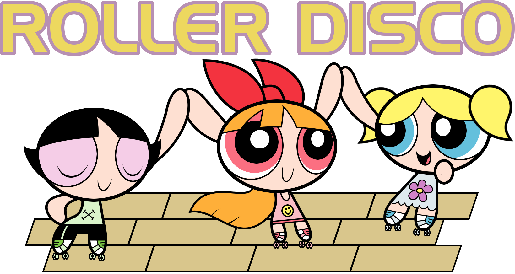Disco Skating By Ajtheppgfan Disco Skating By Ajtheppgfan - Powerpuff Girl Ajtheppgfan (1640x873)