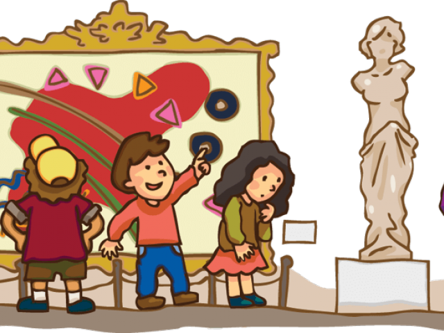 Museum Clipart Free Clipart On Dumielauxepices Net - Lost Art: Look Again Activity Book (640x480)