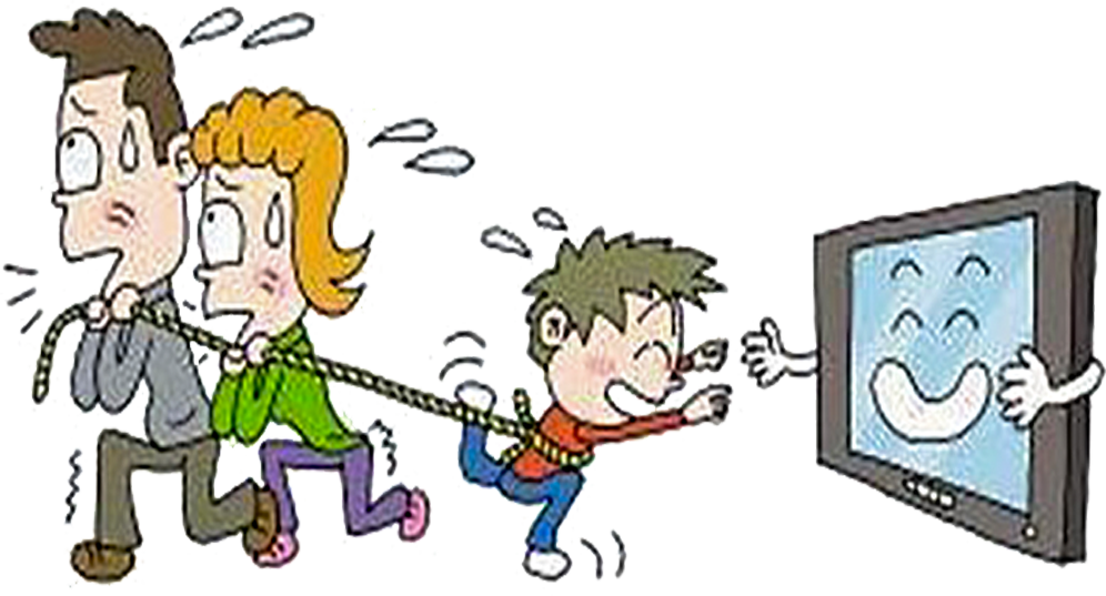 Educational Television Child Family - Children Watching Tv Png (996x537)