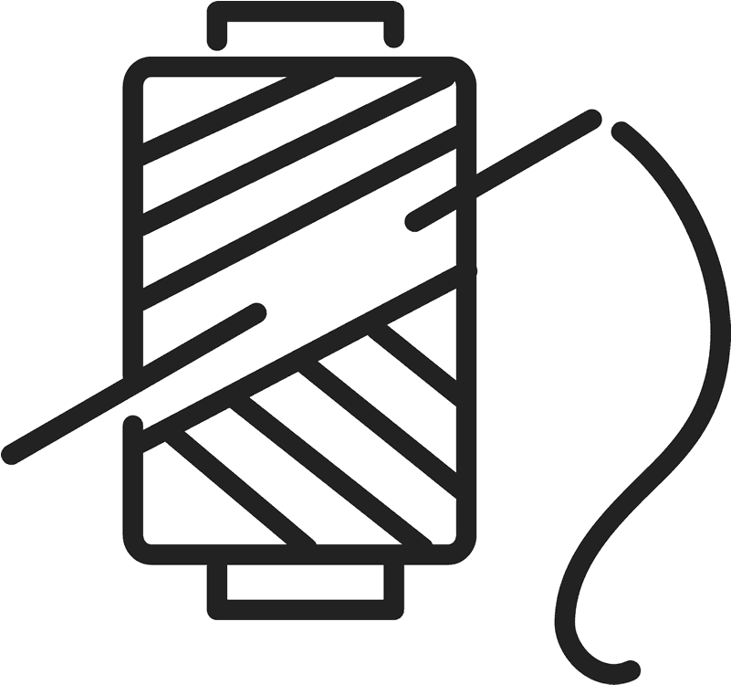 Spool Of Thread Rubber Stamp - Thread (800x800)