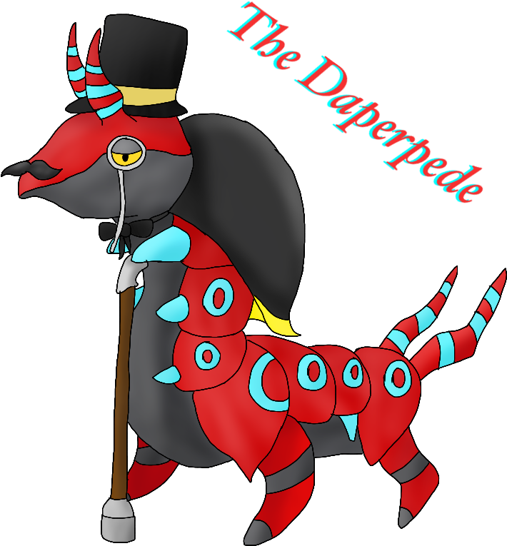 Happy Birthday Daperpede By Cademaddog - Cartoon (720x960)