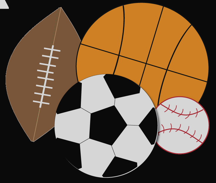 Sports Balls Collage Png Sports Clipart Png - Sports Ball Clip Art (734x623)