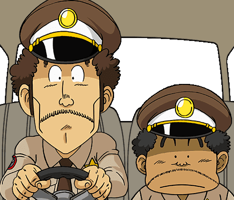 Slump Arale Pop-up Stickers - Cartoon (480x410)