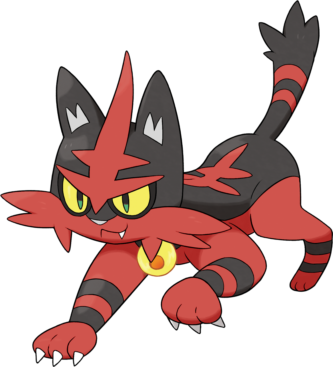 Torracat Roar Coloring , - Pokemon Torracat (1280x1280)