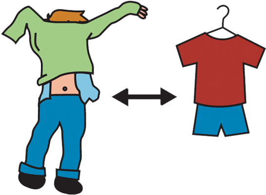 Change Clothes Clipart 4 By Jason - Clip Art Changing (600x419)