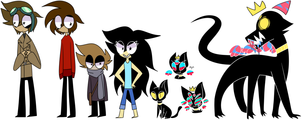 Cartoon Guys Refs By Ghostfuck - Cartoon (1024x405)