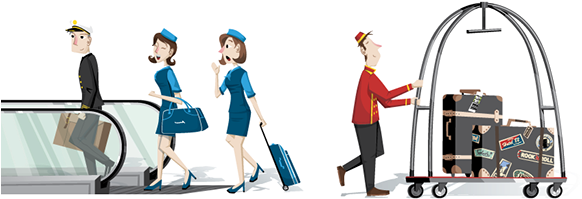 Illustration For Singapore Workforce Development Agency - Leisure (600x264)