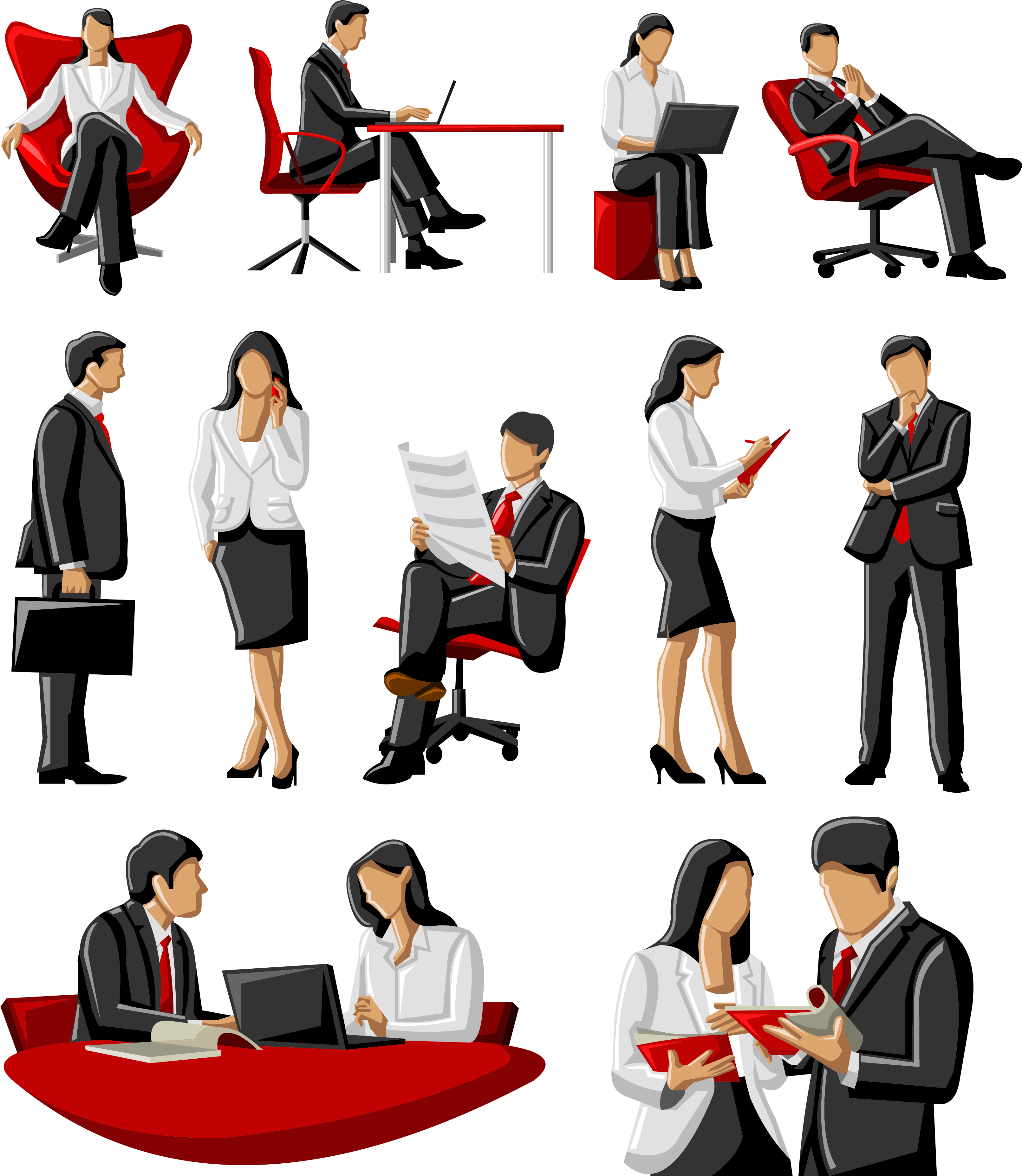 Businessperson Royalty-free Illustration - Teacher As A Counsellor (4112x3994)