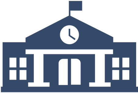 We Represent School Districts, School Boards, And Educators - Primary School Icon Png (451x451)