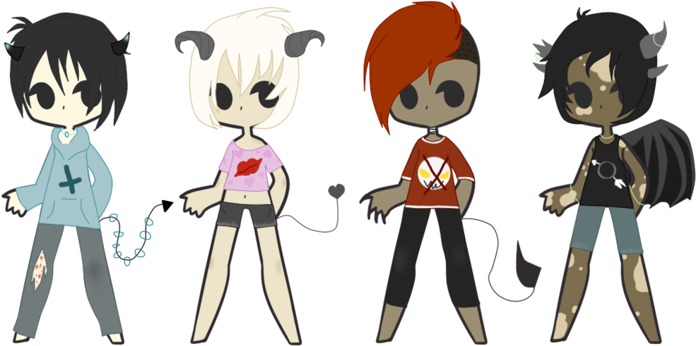 Cute Demon Boy Adopts Closed By Momonpata - Cute Demon Boy (1024x514)