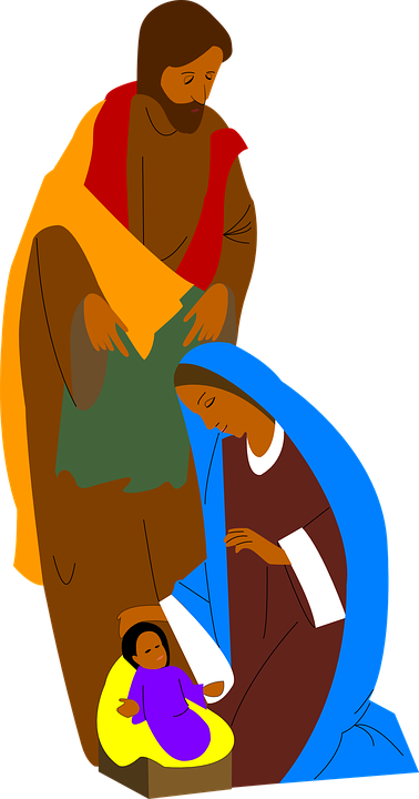 Jesus Cartoon For Kids 7, Buy Clip Art - Relligious Christmas Clip Art (378x720)