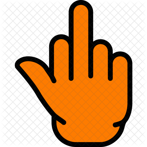Middle Icon - Middle Finger (512x512)