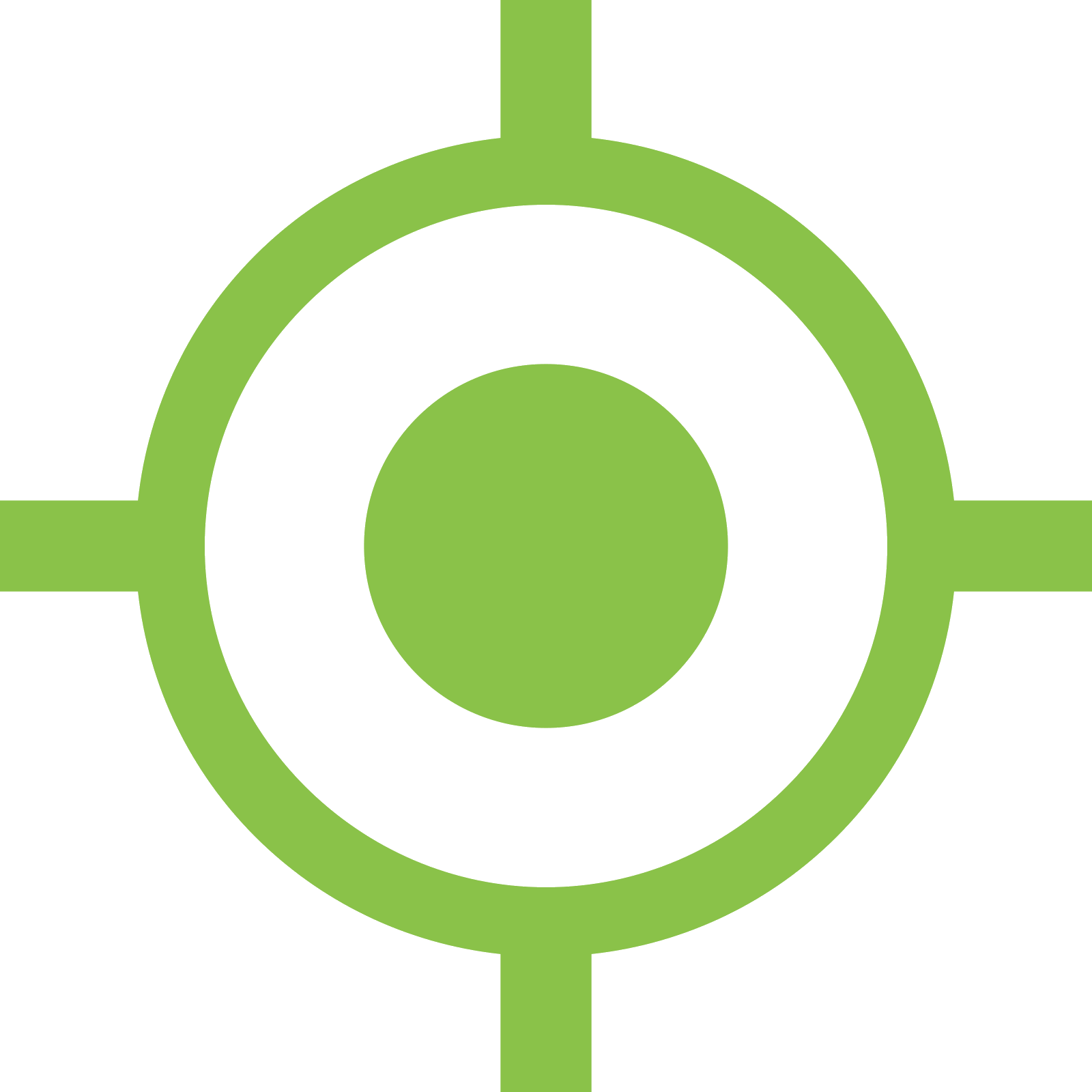 Computer Icons Gps Navigation Systems Symbol Font Awesome - Center Png (1600x1600)