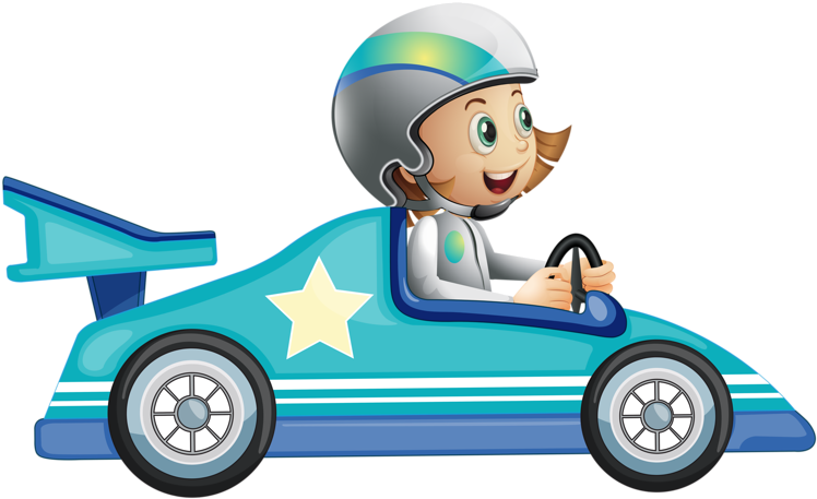 Kart Racing Go Kart Royalty Free Clip Art - Modern American Fairy Tales (800x491)