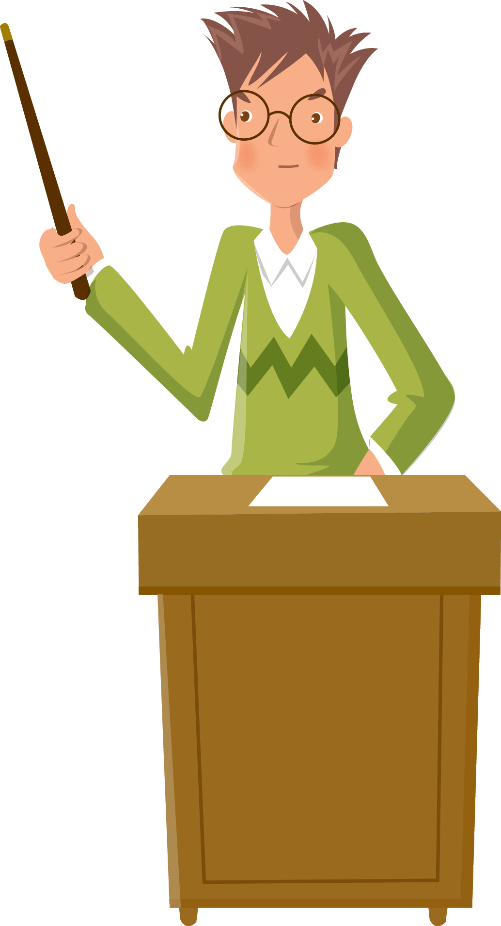Teacher - Male Teacher Png (1034x1909)