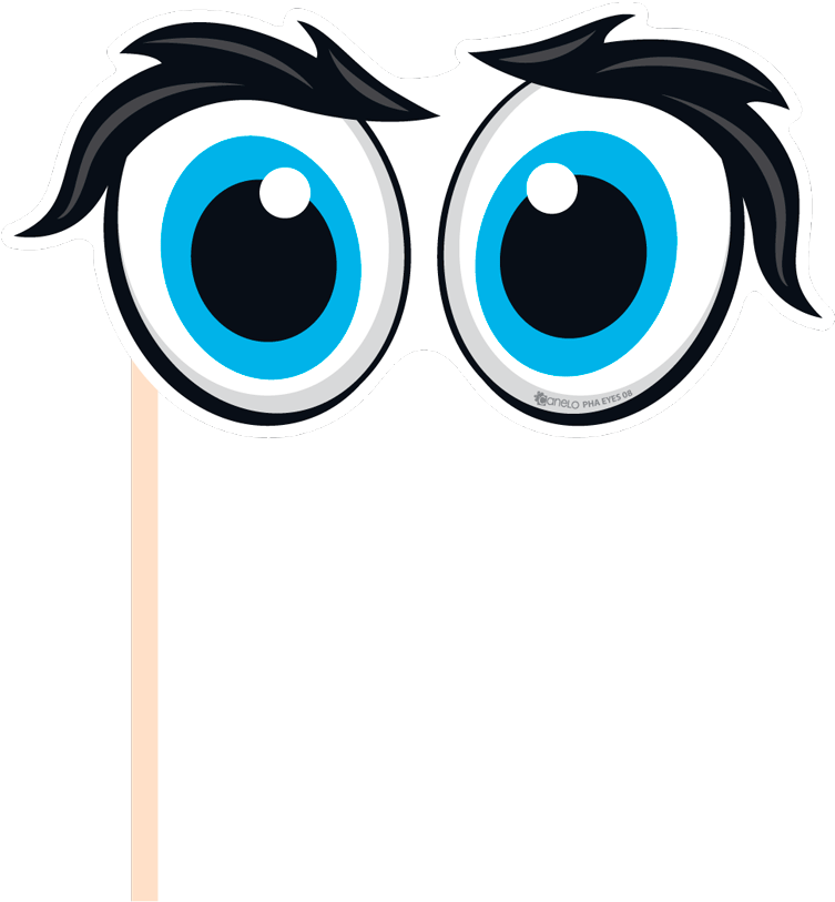 Photocall Gift Party Eyes Photobooth-08 - Booth Eyes Png (900x900)