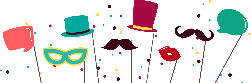 1 Hour Rental - Transparent Photo Booth Props (1024x338)