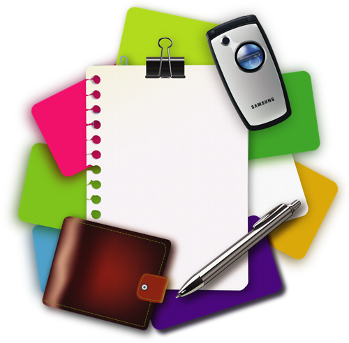 سكرابز أدوات مدرسية ماشـــاء الله رائعة , سكرابز أدوات - Mobile Phone (500x492)