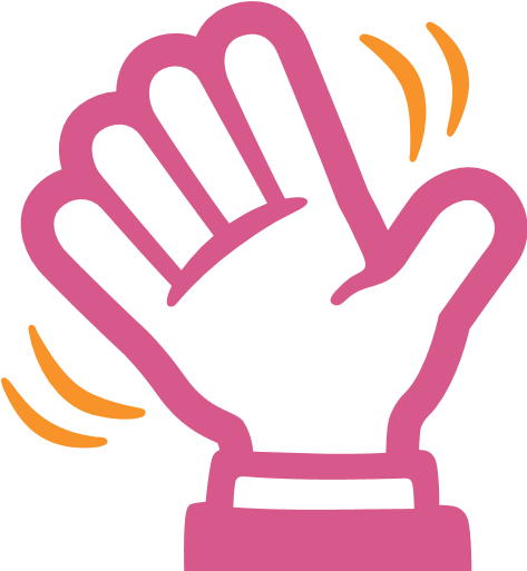 Waving Hand Sign - Hello Hand Wave (512x512)