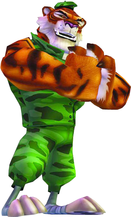 Tiny Tiger - Crash Bandicoot Tiny The Tiger (437x713)