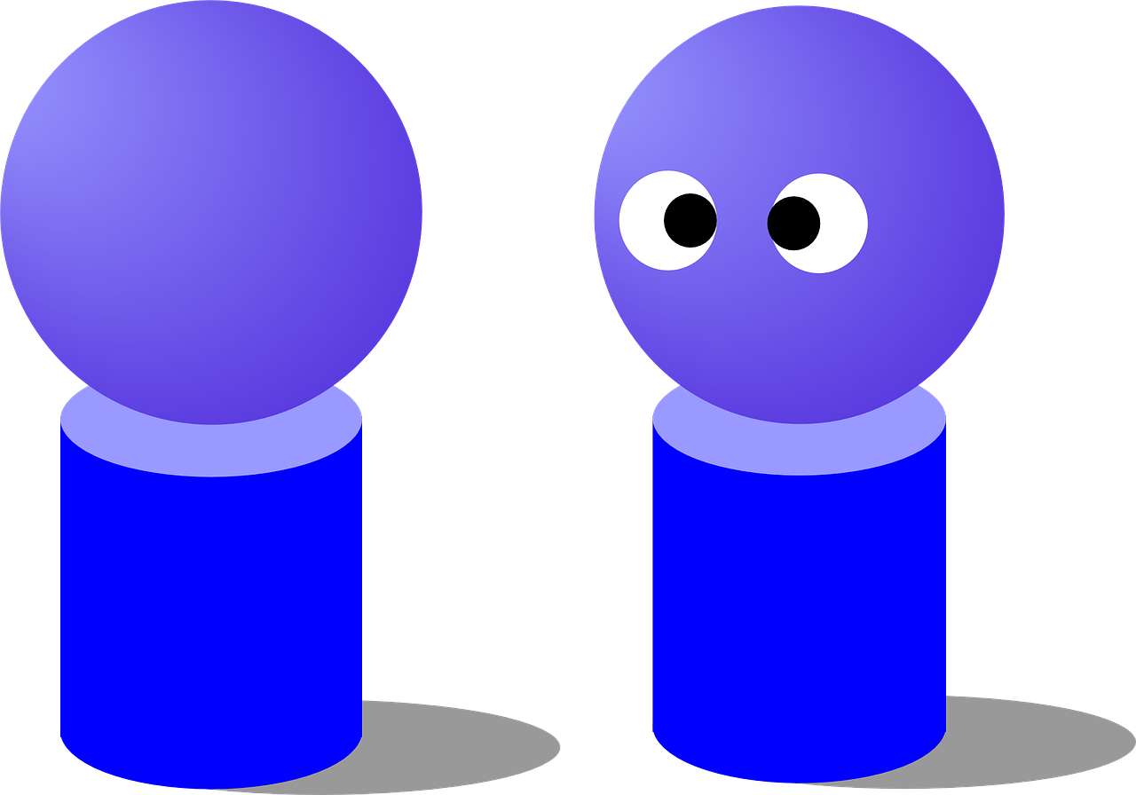 Dolls Head Round Blue Eyes Png Image - Clip Art (1280x896)