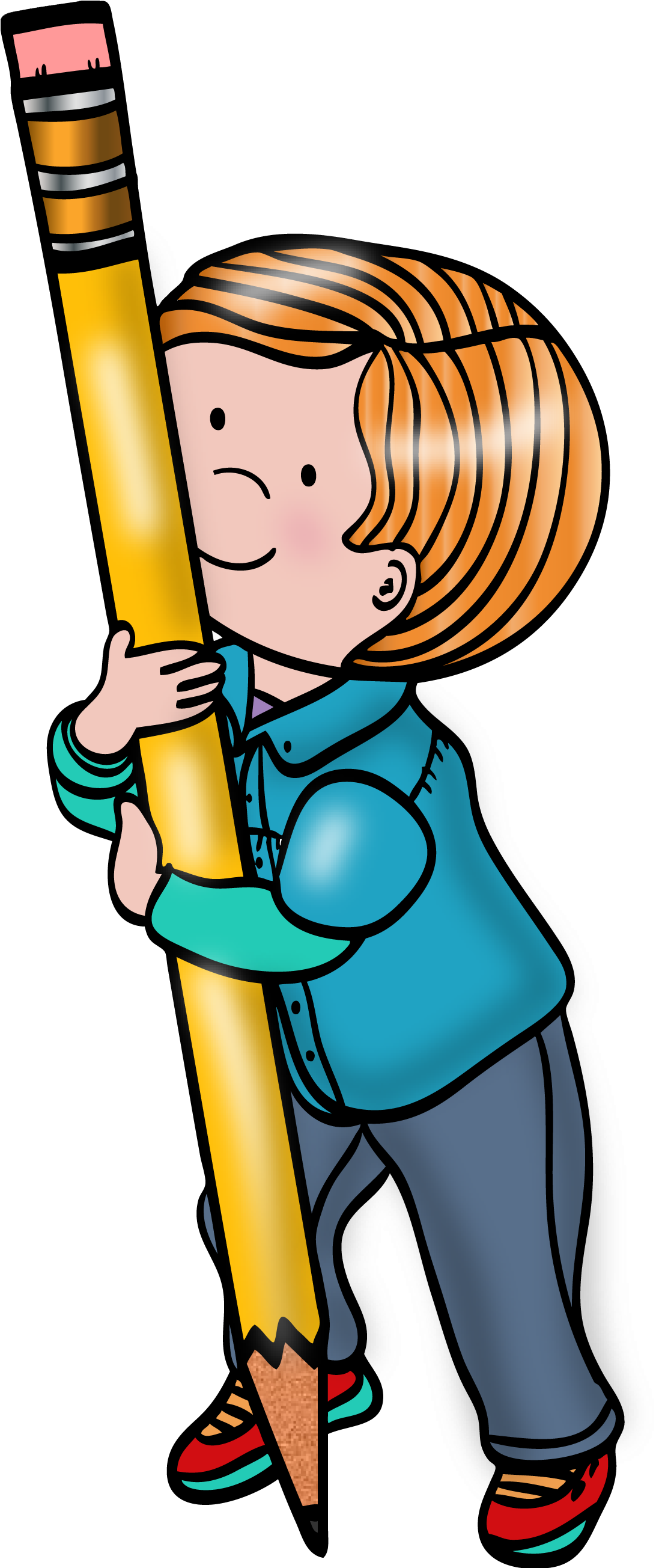 Kid Garden - Clip Art (1183x2613)