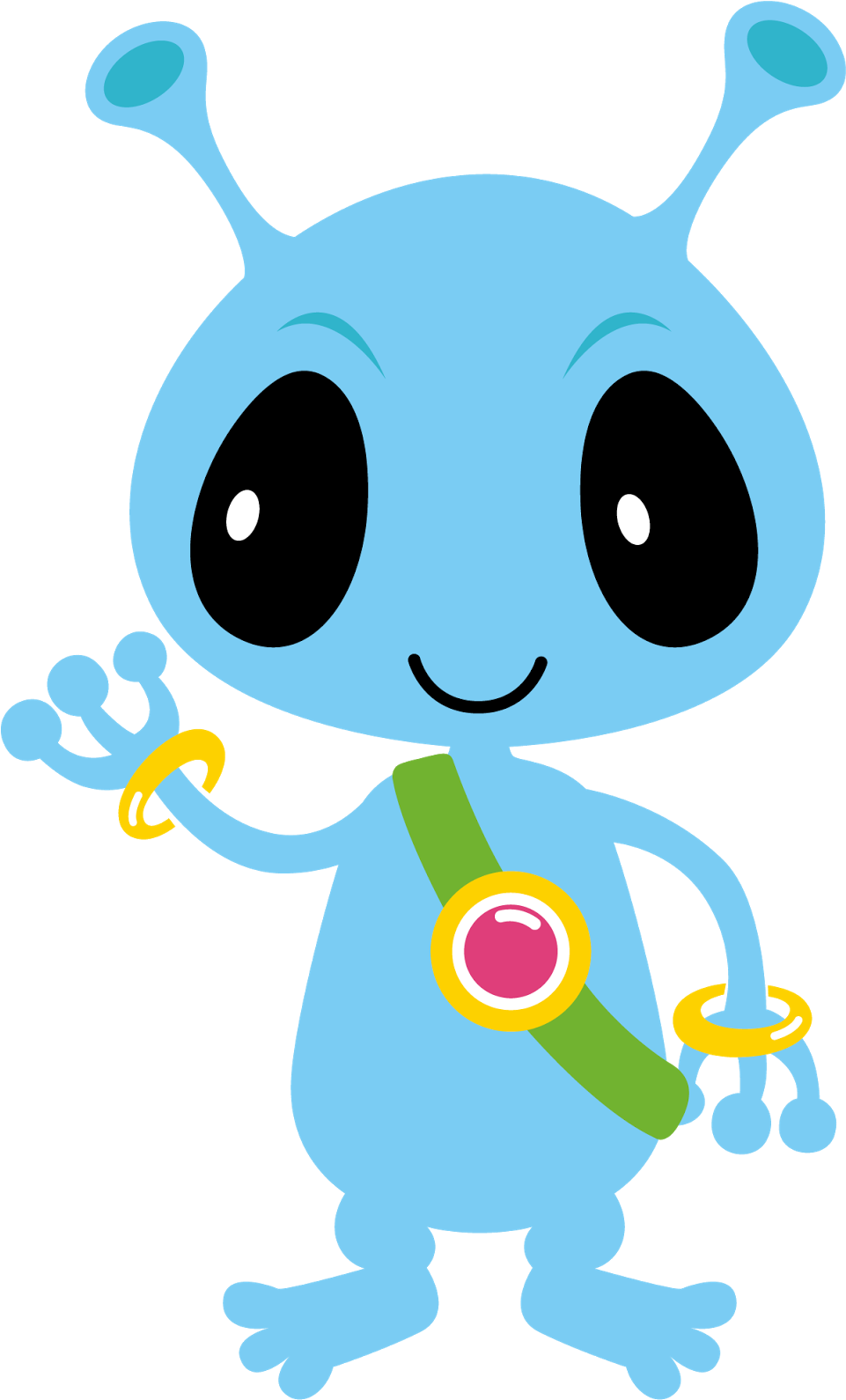 Alien Clipart Friendly - Alien Clipart No Background (960x1600)
