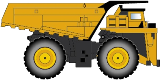Dump Truck Heavy Equipment Dumper - Dump Truck Transparent Background (600x600)
