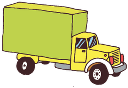 Hand Drawn Colorful Transport Toys Set Illustration - Clip Art (449x399)