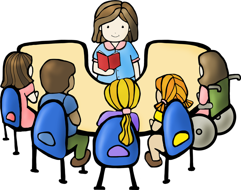 Png Hd Of Students Reading Transparent Hd Of Students - Guided Reading Clip Art (800x631)