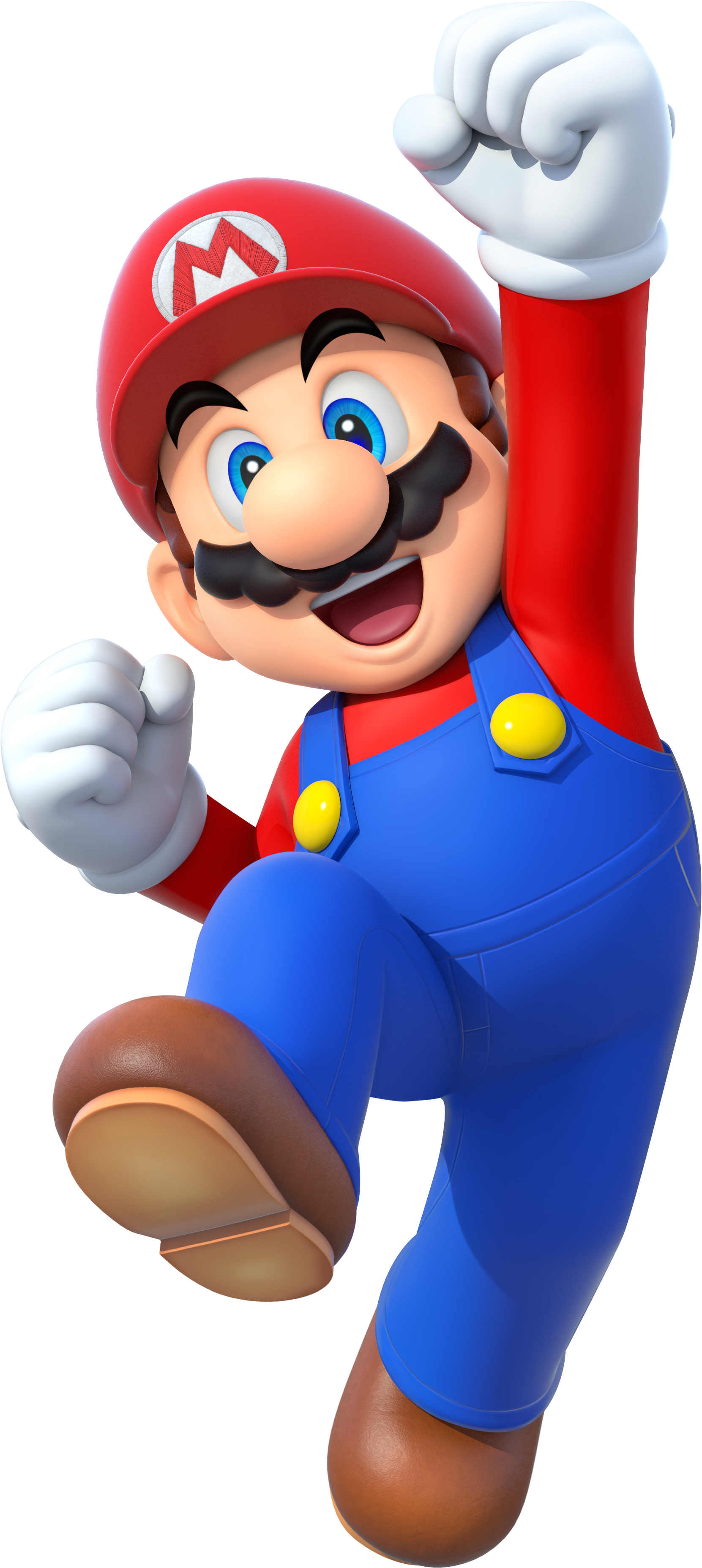 Super Mario Jumping Png Image - Mario Mario Party 10 (1840x3784)