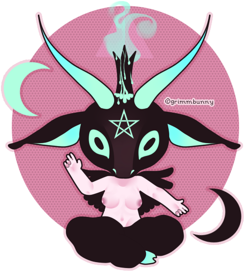 Baphomet Kawaii (520x574)