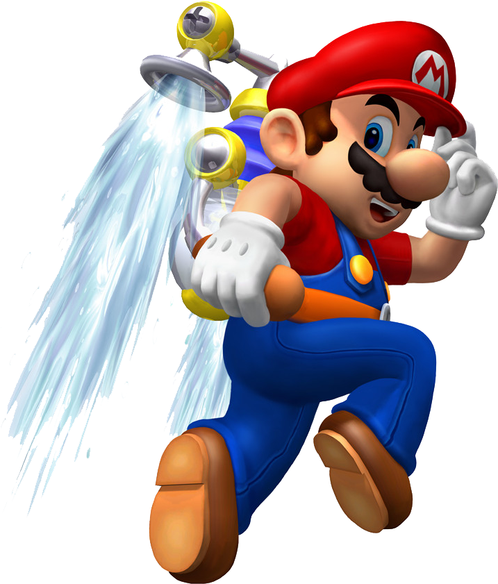 Super Mario Sunshine Png Image - Super Mario Sunshine Flood (784x905)