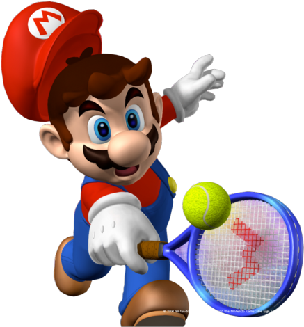 Mario Tennis Aces Png Pic - Mario Power Tennis Wii (640x512)